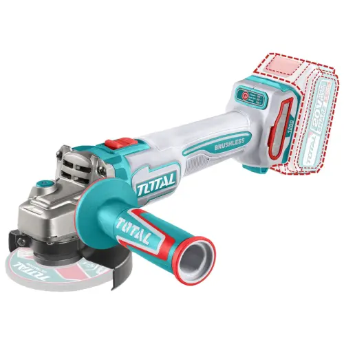 جريندر زاوية ببطارية توتال 20 فولت